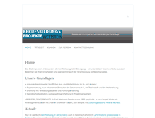 Tablet Screenshot of bbprojekte.ch